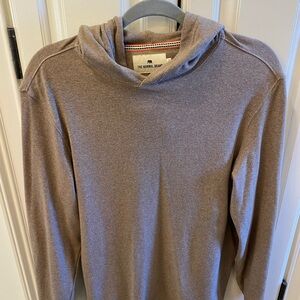 The Normal Brand Men's Tan Hoodie Sweater